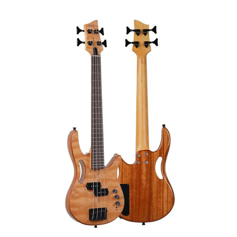 AKAMA MINI BEAST  Mini Bass travel bass - ultra-lightweight silent portable electro-acoustic bass high - quality, portable bass for music lovers
